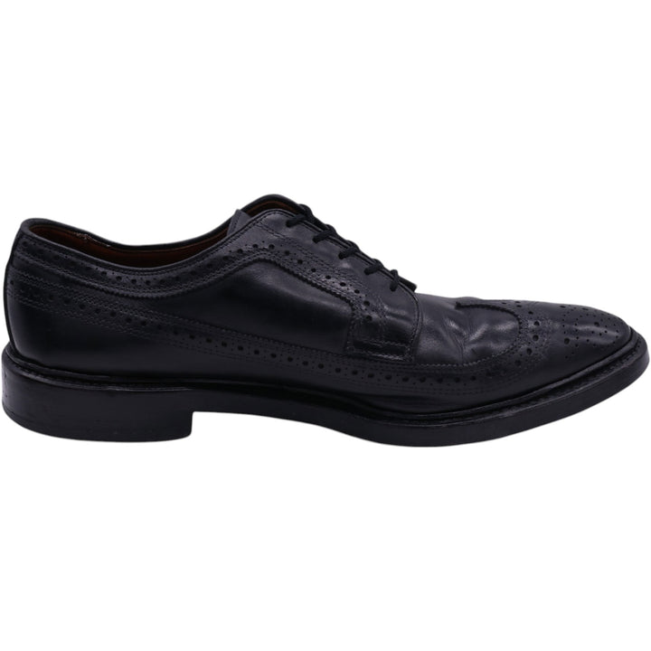 Allen Edmonds Macneil Wingtip Shoes Made in USA 9 1/2D Men's 27.5cm genuine leather black type Vintage Second Hand