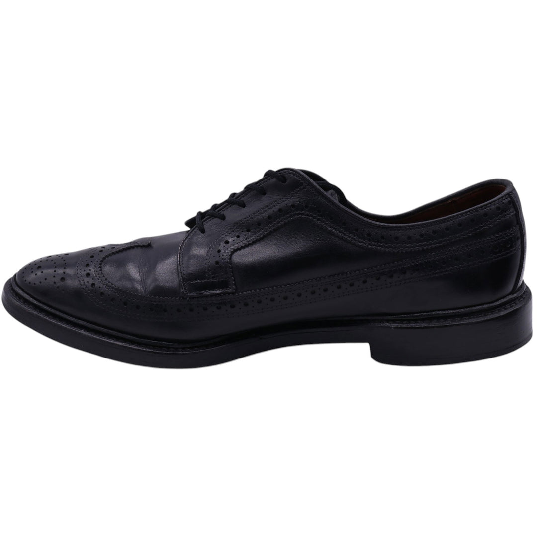 Allen Edmonds Macneil Wingtip Shoes Made in USA 9 1/2D Men's 27.5cm genuine leather black type Vintage Second Hand
