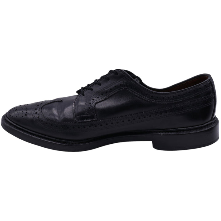 Allen Edmonds Macneil Wingtip Shoes Made in USA 9 1/2D Men's 27.5cm genuine leather black type Vintage Second Hand