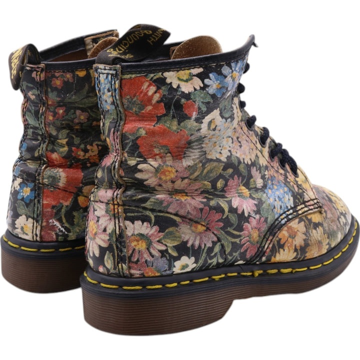 Dr. Martens Floral 8-hole boots Made in the UK Women's 24.0cm /saa011662