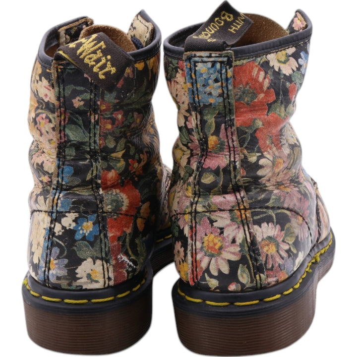 Dr. Martens Floral 8-hole boots Made in the UK Women's 24.0cm /saa011662