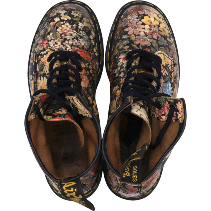 Dr. Martens Floral 8-hole boots Made in the UK Women's 24.0cm /saa011662