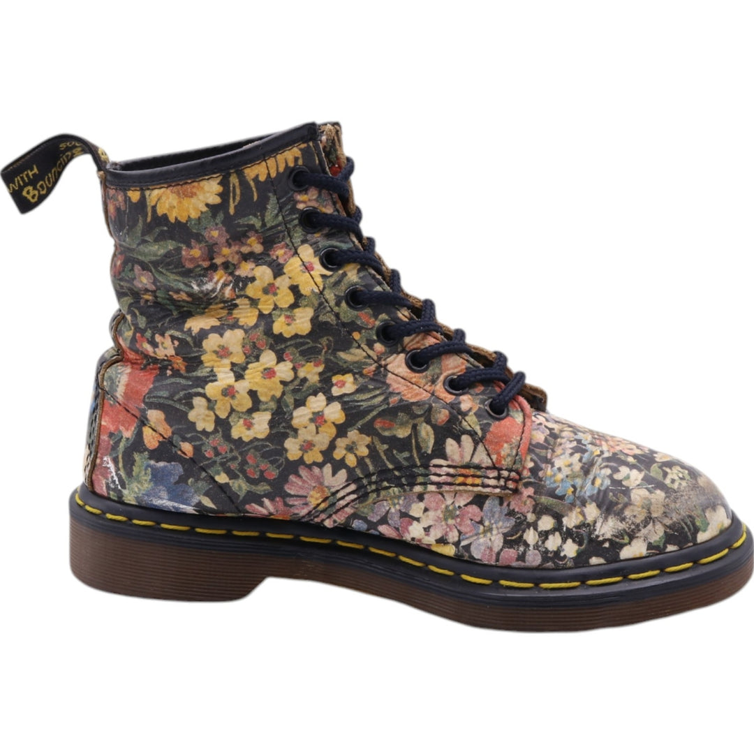 Dr. Martens Floral 8-hole boots Made in the UK Women's 24.0cm /saa011662