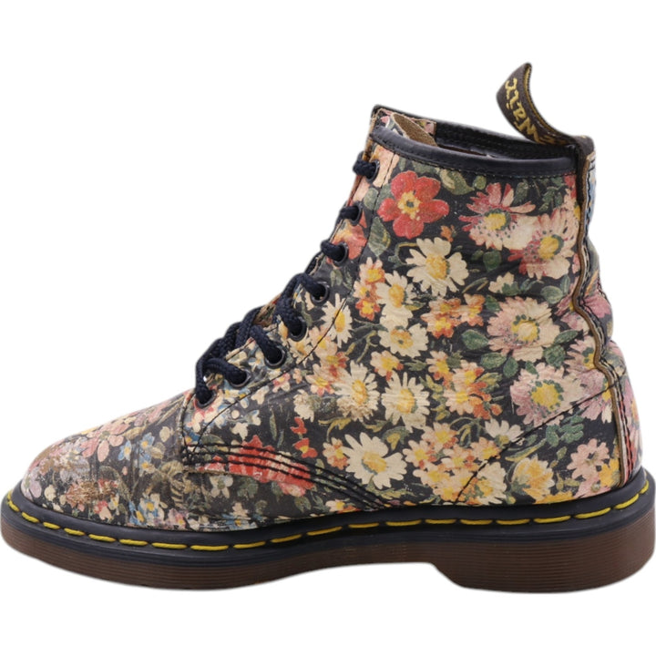 Dr. Martens Floral 8-hole boots Made in the UK Women's 24.0cm /saa011662