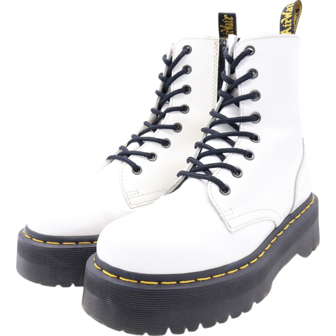 Dr. Martens 8-hole boots, thick sole, side zip, UK5 Women's 24.0cm /saa011672