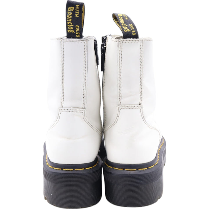 Dr. Martens 8-hole boots, thick sole, side zip, UK5 Women's 24.0cm /saa011672