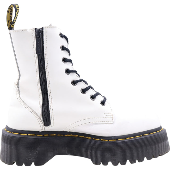 Dr. Martens 8-hole boots, thick sole, side zip, UK5 Women's 24.0cm /saa011672