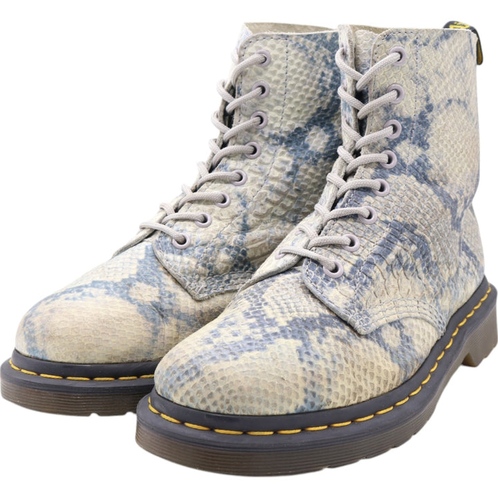 Dr. Martens Snake Pattern Python Pattern 8 Hole Boots UK6 Women's 25.0cm /saa011673