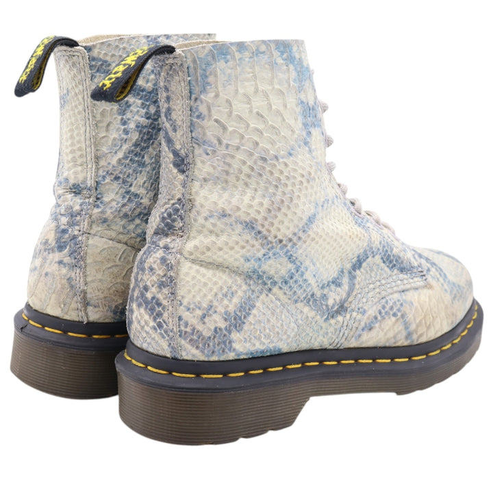 Dr. Martens Snake Pattern Python Pattern 8 Hole Boots UK6 Women's 25.0cm /saa011673