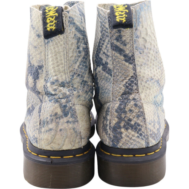 Dr. Martens Snake Pattern Python Pattern 8 Hole Boots UK6 Women's 25.0cm /saa011673