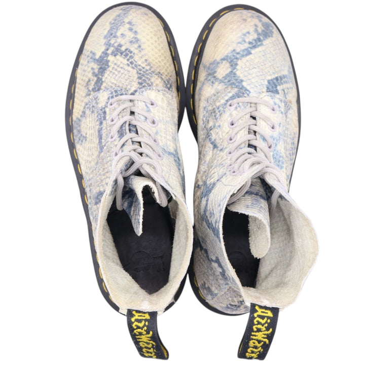 Dr. Martens Snake Pattern Python Pattern 8 Hole Boots UK6 Women's 25.0cm /saa011673