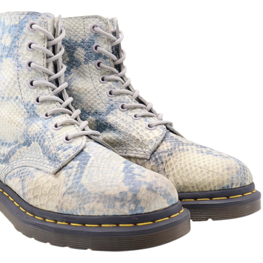 Dr. Martens Snake Pattern Python Pattern 8 Hole Boots UK6 Women's 25.0cm /saa011673