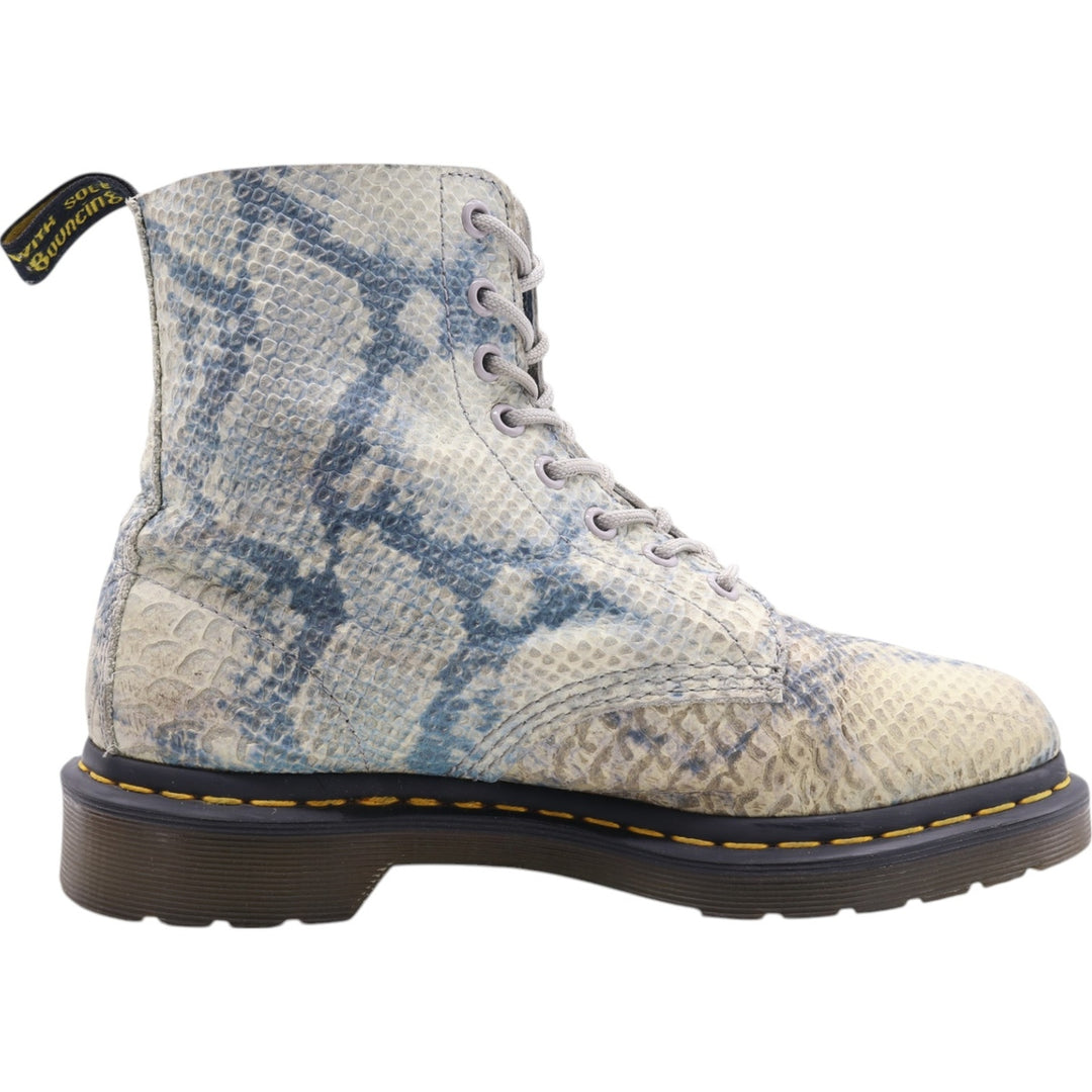 Dr. Martens Snake Pattern Python Pattern 8 Hole Boots UK6 Women's 25.0cm /saa011673