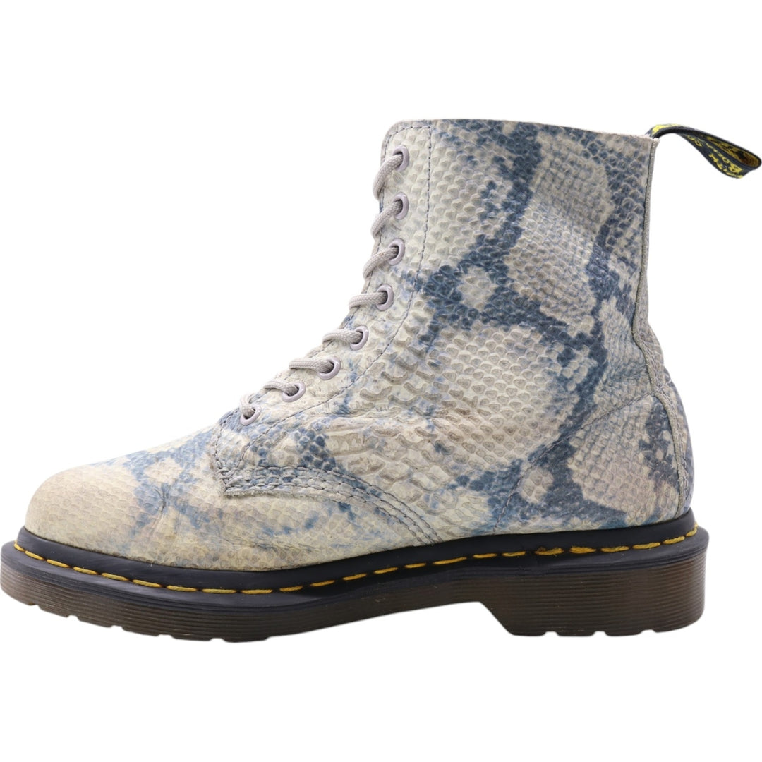 Dr. Martens Snake Pattern Python Pattern 8 Hole Boots UK6 Women's 25.0cm /saa011673