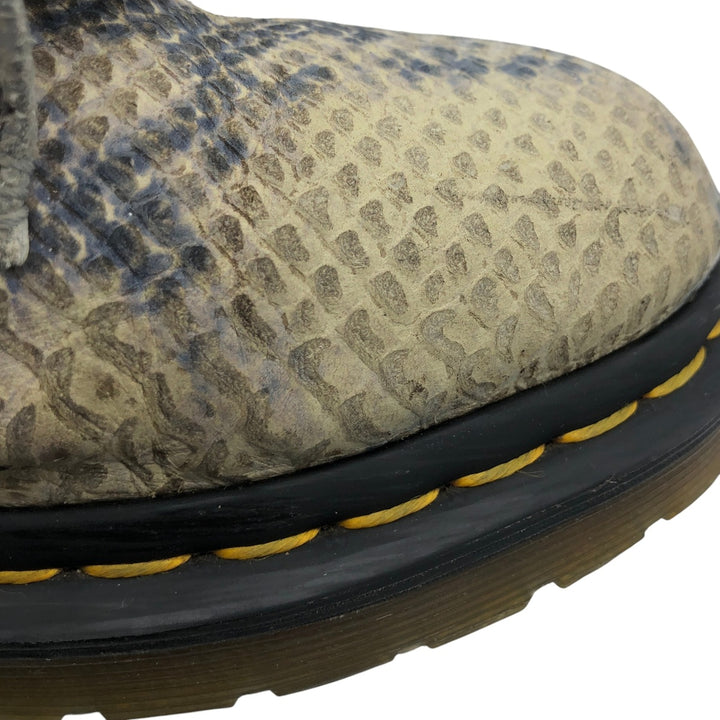 Dr. Martens Snake Pattern Python Pattern 8 Hole Boots UK6 Women's 25.0cm /saa011673