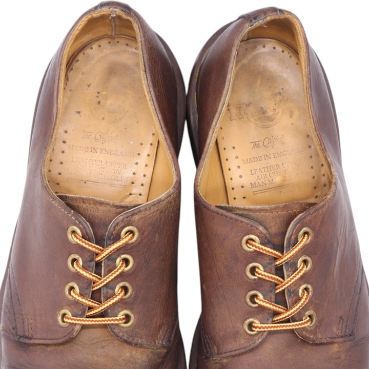 Dr. Martens 4-hole shoes made in the UK 8 Men's 27.0cm genuine leather brown type Vintage Second Hand