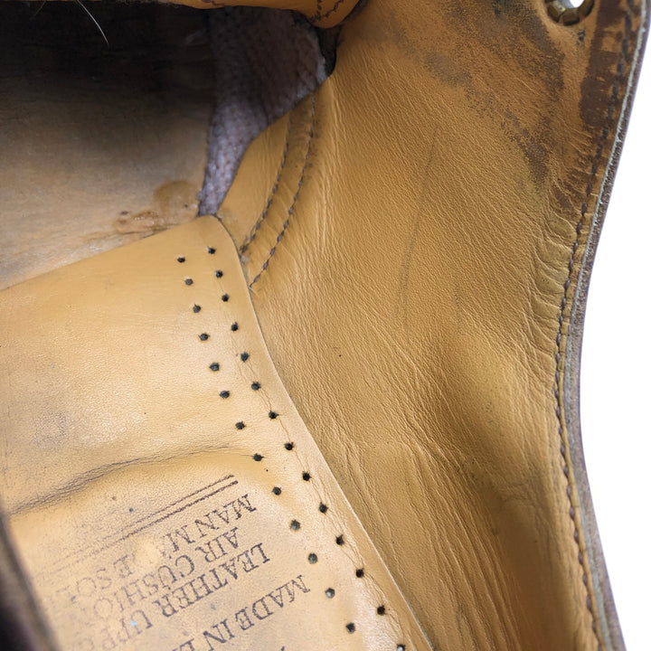 Dr. Martens 4-hole shoes made in the UK 8 Men's 27.0cm genuine leather brown type Vintage Second Hand