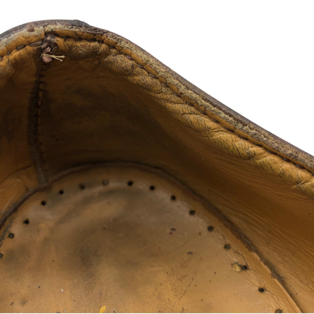 Dr. Martens 4-hole shoes made in the UK 8 Men's 27.0cm genuine leather brown type Vintage Second Hand