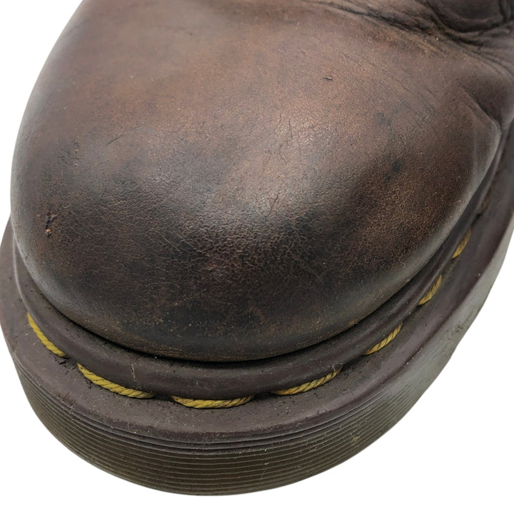 Dr. Martens 4-hole shoes made in the UK 8 Men's 27.0cm genuine leather brown type Vintage Second Hand