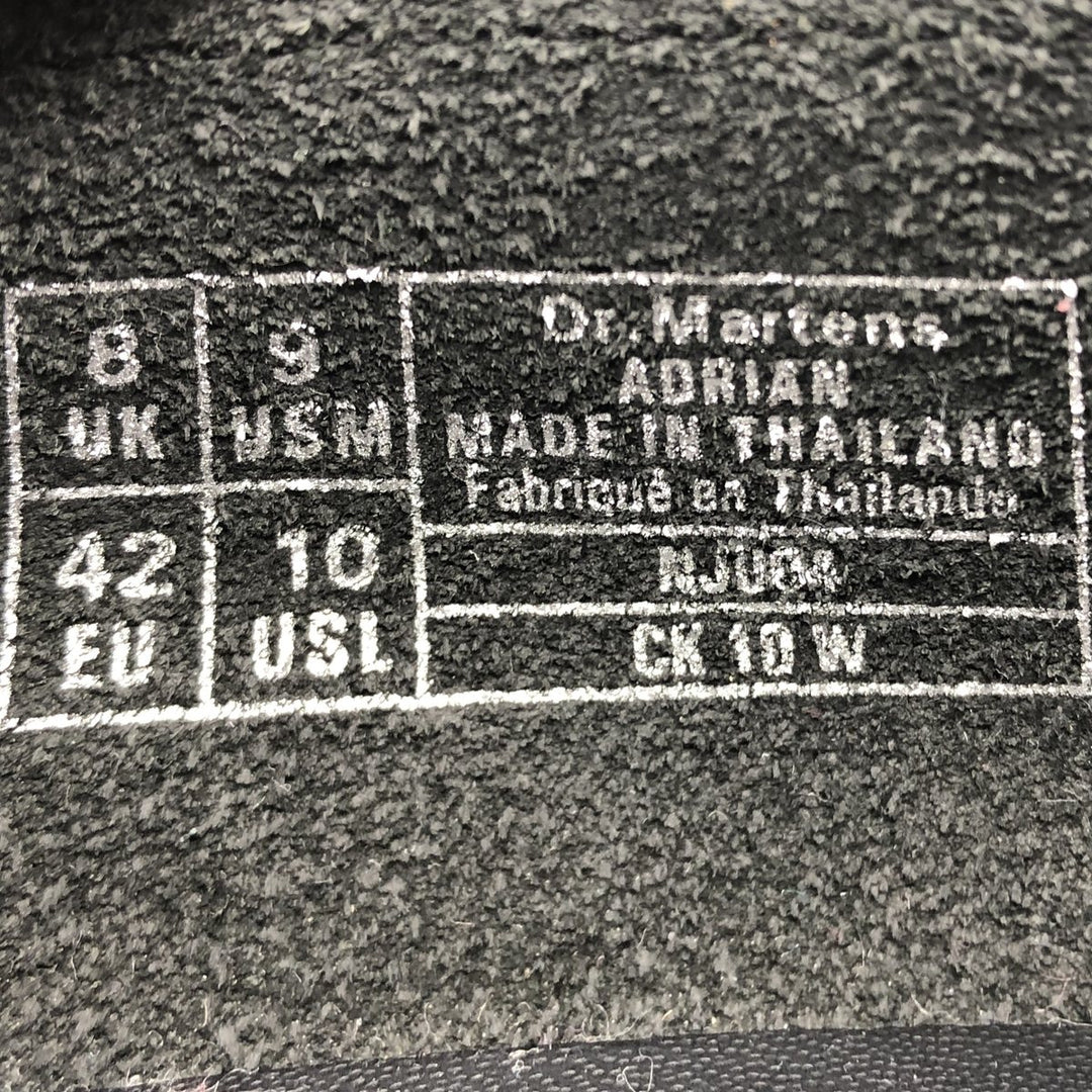 Dr. Martens Quilted Loafers UK7 Men's 26.0cm genuine leather black type Vintage Second Hand