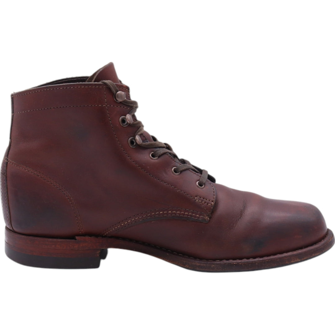 WOLVERINE 1000 MILE Work Boots Made in Italy 9B Men's 27.0cm genuine leather brown type Vintage Second Hand