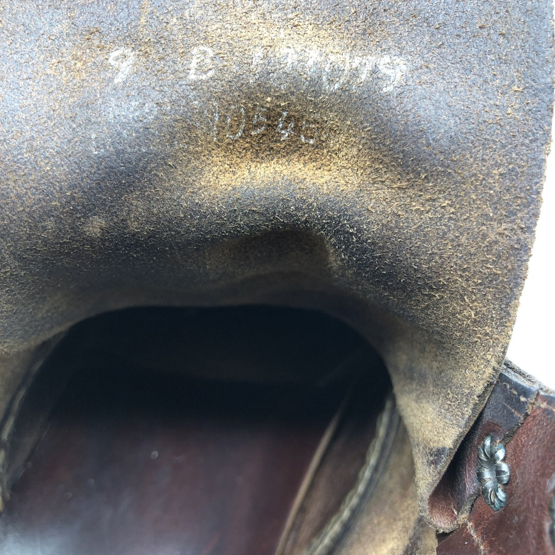 WOLVERINE 1000 MILE Work Boots Made in Italy 9B Men's 27.0cm genuine leather brown type Vintage Second Hand