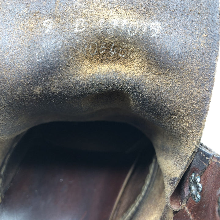 WOLVERINE 1000 MILE Work Boots Made in Italy 9B Men's 27.0cm genuine leather brown type Vintage Second Hand