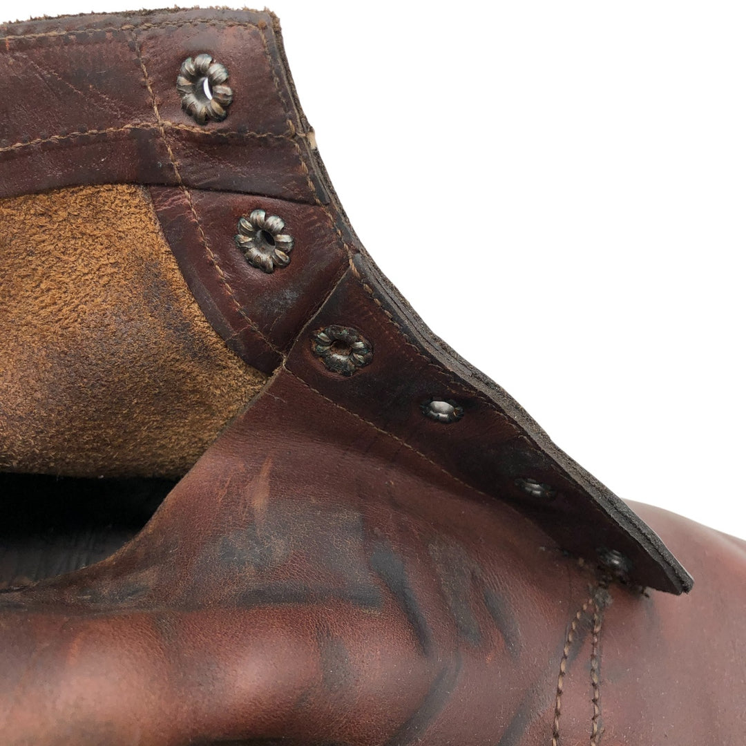 WOLVERINE 1000 MILE Work Boots Made in Italy 9B Men's 27.0cm genuine leather brown type Vintage Second Hand