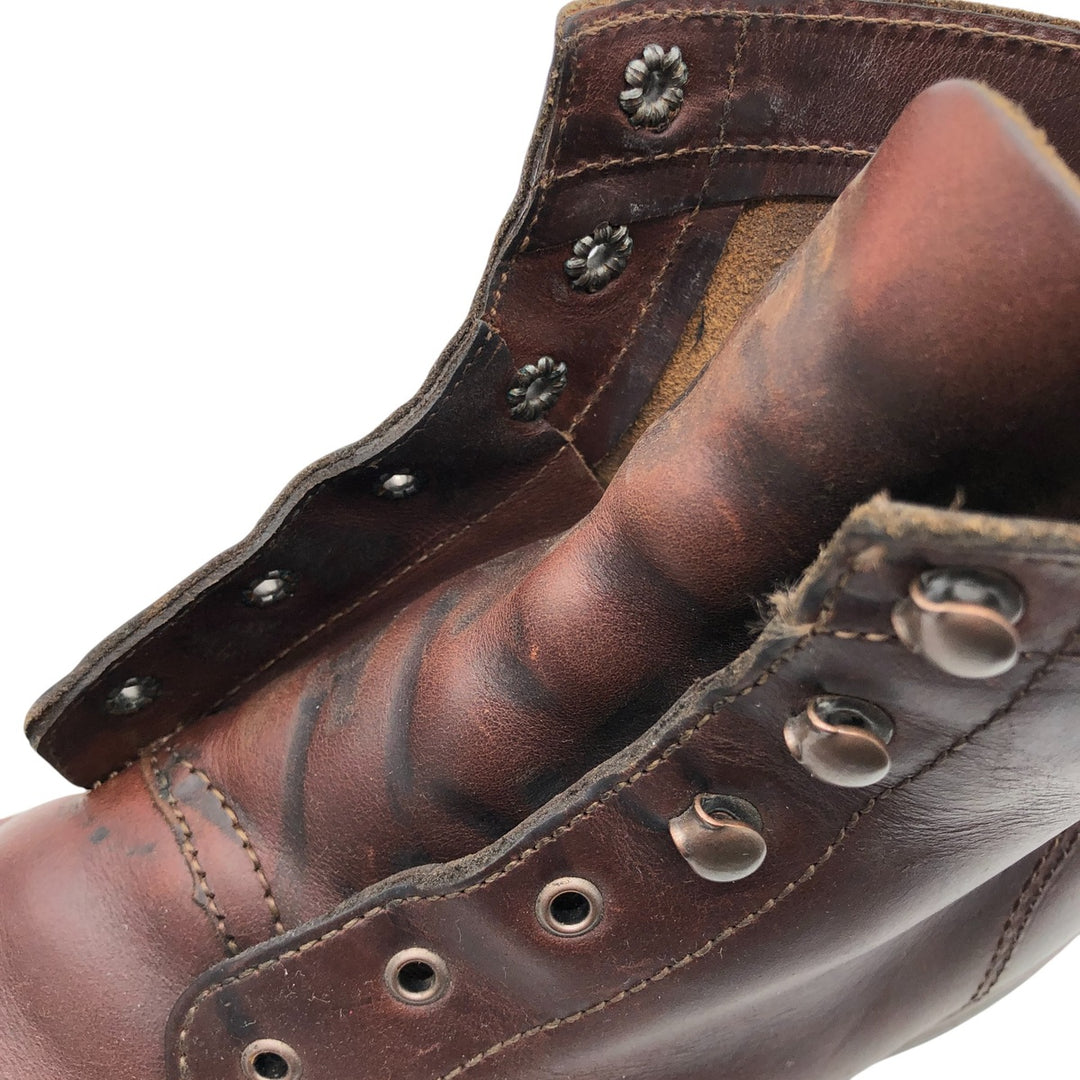 WOLVERINE 1000 MILE Work Boots Made in Italy 9B Men's 27.0cm genuine leather brown type Vintage Second Hand