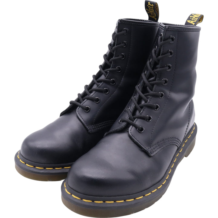 Dr. Martens 8-hole boots UK7 Men's 26.0cm genuine leather black type Vintage Second Hand