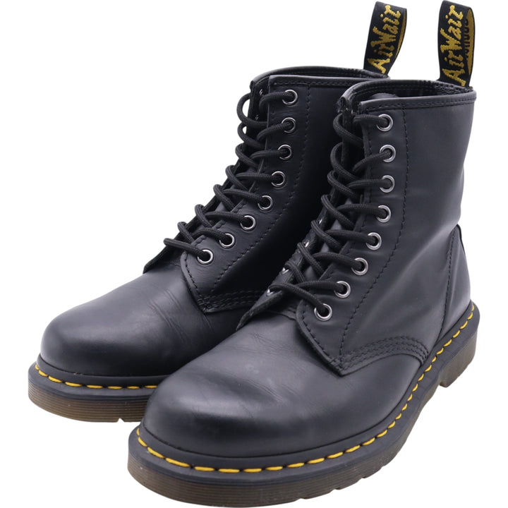 Dr. Martens 8-hole boots UK7 Men's 26.0cm genuine leather black type Vintage Second Hand