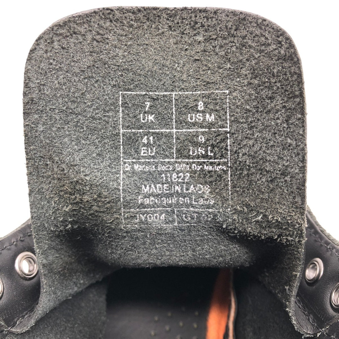 Dr. Martens 8-hole boots UK7 Men's 26.0cm genuine leather black type Vintage Second Hand