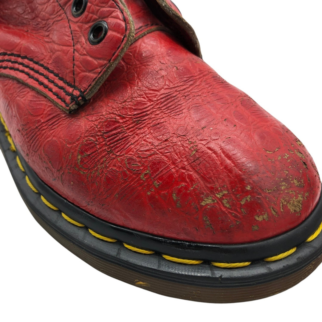 Dr. Martens Crocodile Pattern 8-hole boots Made in the UK 4 Women's 23.0cm /saa011763