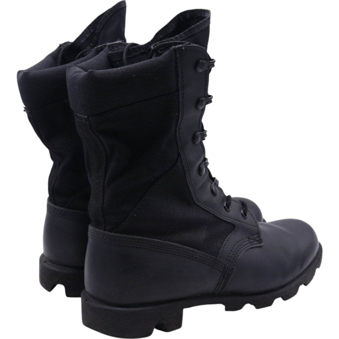 WATERPROOF Waterproof Steel Toe Combat Boots 8 Men's 26.0cm genuine leather black type Vintage Second Hand