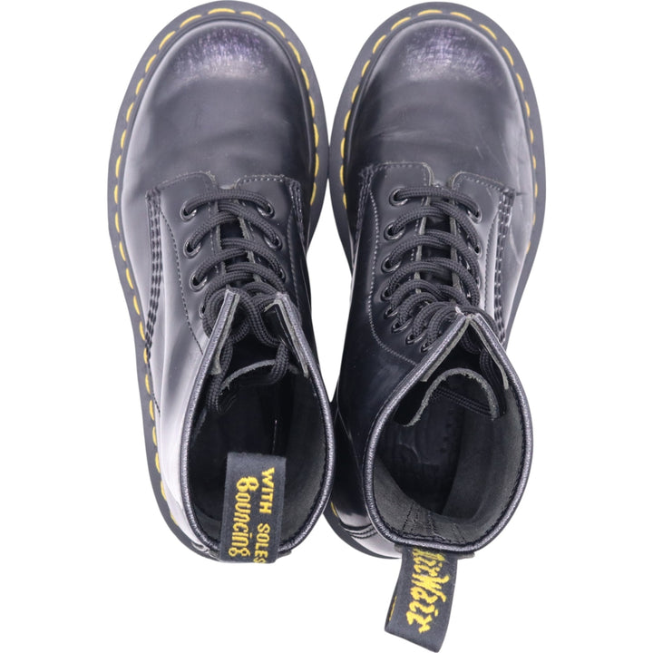 Dr. Martens 8-hole boots 3 Women's 21.5cm genuine leather black type Vintage Second Hand