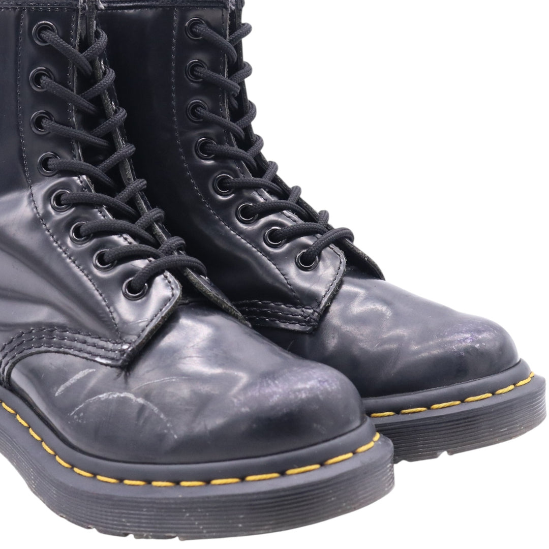 Dr. Martens 8-hole boots 3 Women's 21.5cm genuine leather black type Vintage Second Hand