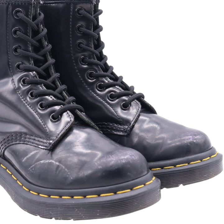 Dr. Martens 8-hole boots 3 Women's 21.5cm genuine leather black type Vintage Second Hand