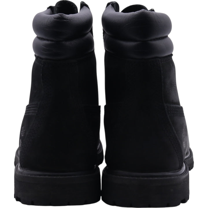 Timberland 6 inch waterproof work boots 8.5 Women's 25.5cm genuine leather black type Vintage Second Hand