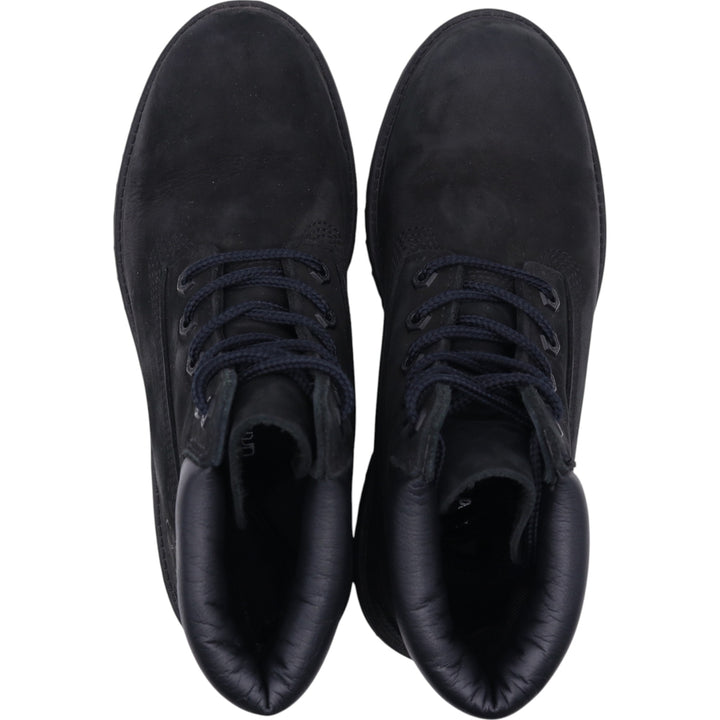 Timberland 6 inch waterproof work boots 8.5 Women's 25.5cm genuine leather black type Vintage Second Hand