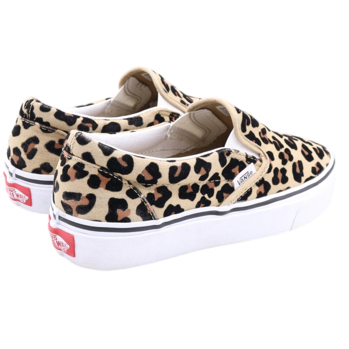 VANS SLIP-ON Leopard Pattern Sneakers US7 Women's 24.0cm /saa011787