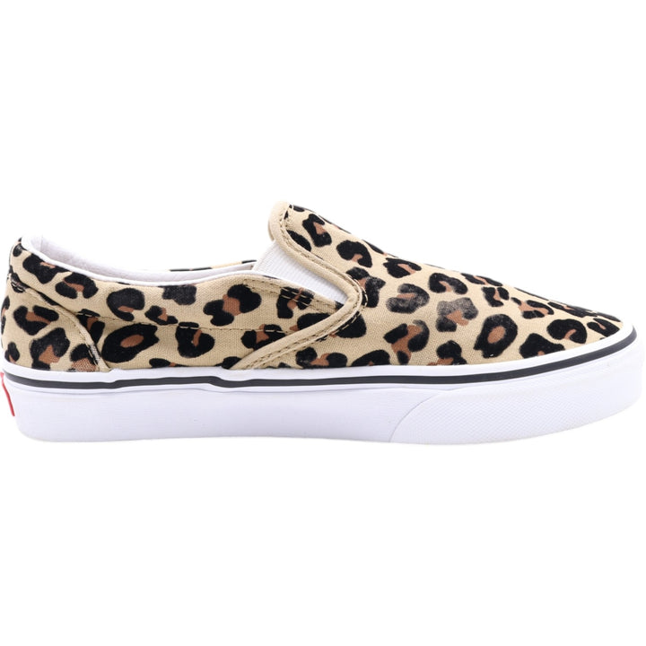 VANS SLIP-ON Leopard Pattern Sneakers US7 Women's 24.0cm /saa011787