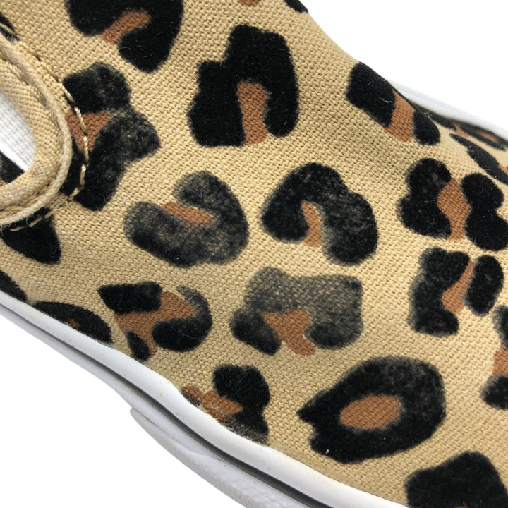 VANS SLIP-ON Leopard Pattern Sneakers US7 Women's 24.0cm /saa011787