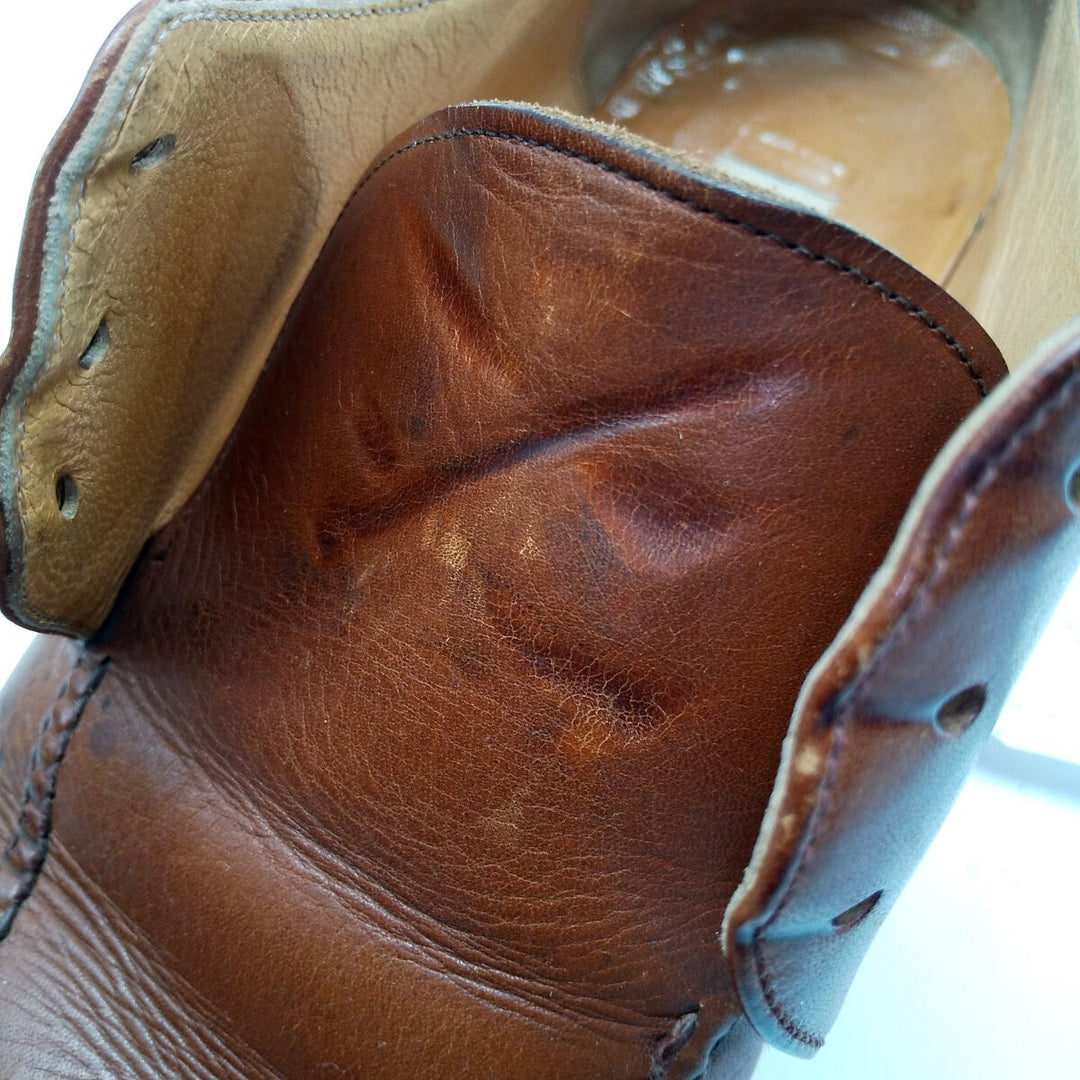 70'S GUCCI Old Gucci U-tip shoes Made in Italy Men's 10.4" Vintage /saa011800