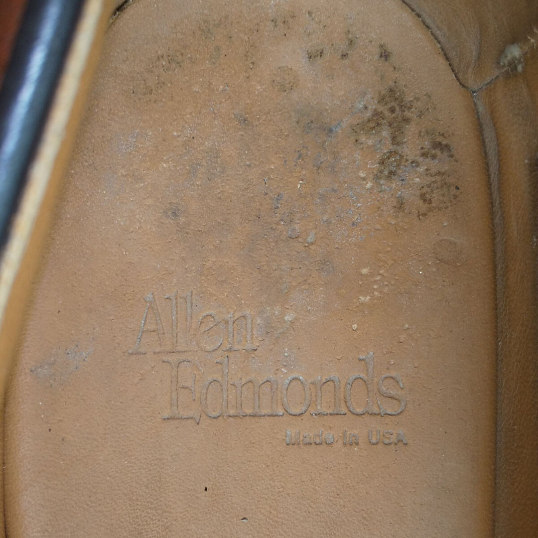 Allen Edmonds Stockbridge U-tip shoes made in USA 10 1/2 B Men's 28.5cm /saa011813