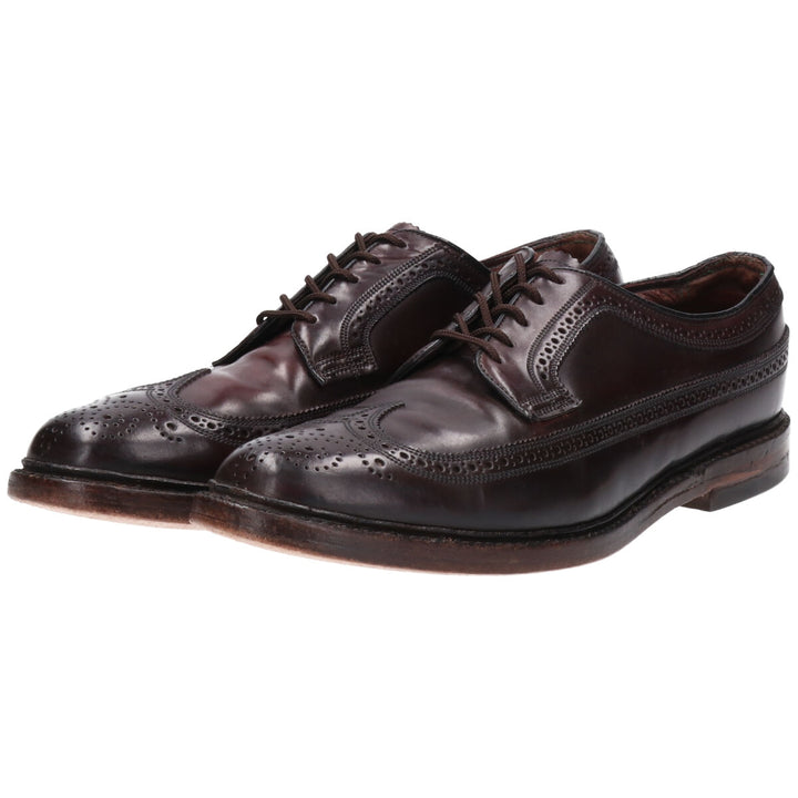 Florsheim Royal Imperial Cordovan Wingtip Shoes 10 1/2 Men's 11.4" equivalent Vintage /saa011834 Men's 29.0cm /saa011834