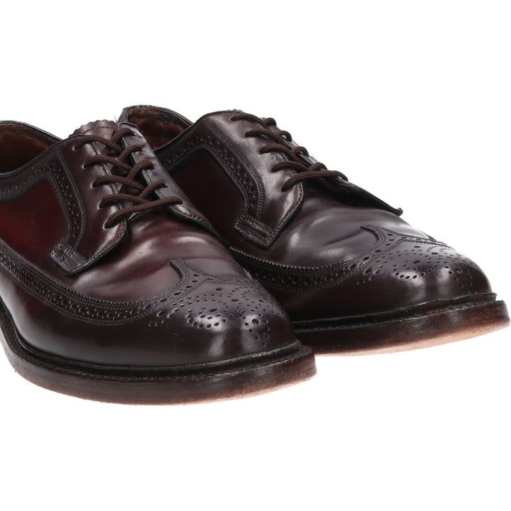 Florsheim Royal Imperial Cordovan Wingtip Shoes 10 1/2 Men's 11.4" equivalent Vintage /saa011834 Men's 29.0cm /saa011834