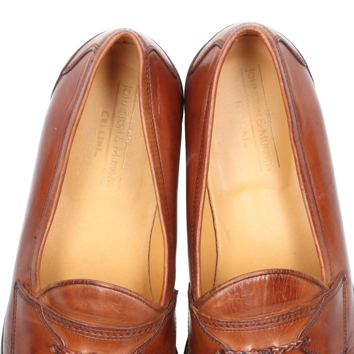 Johnston & Murphy Cellini Tassel Loafers Made in Italy 9 1/2 M Men's 11" /saa011859