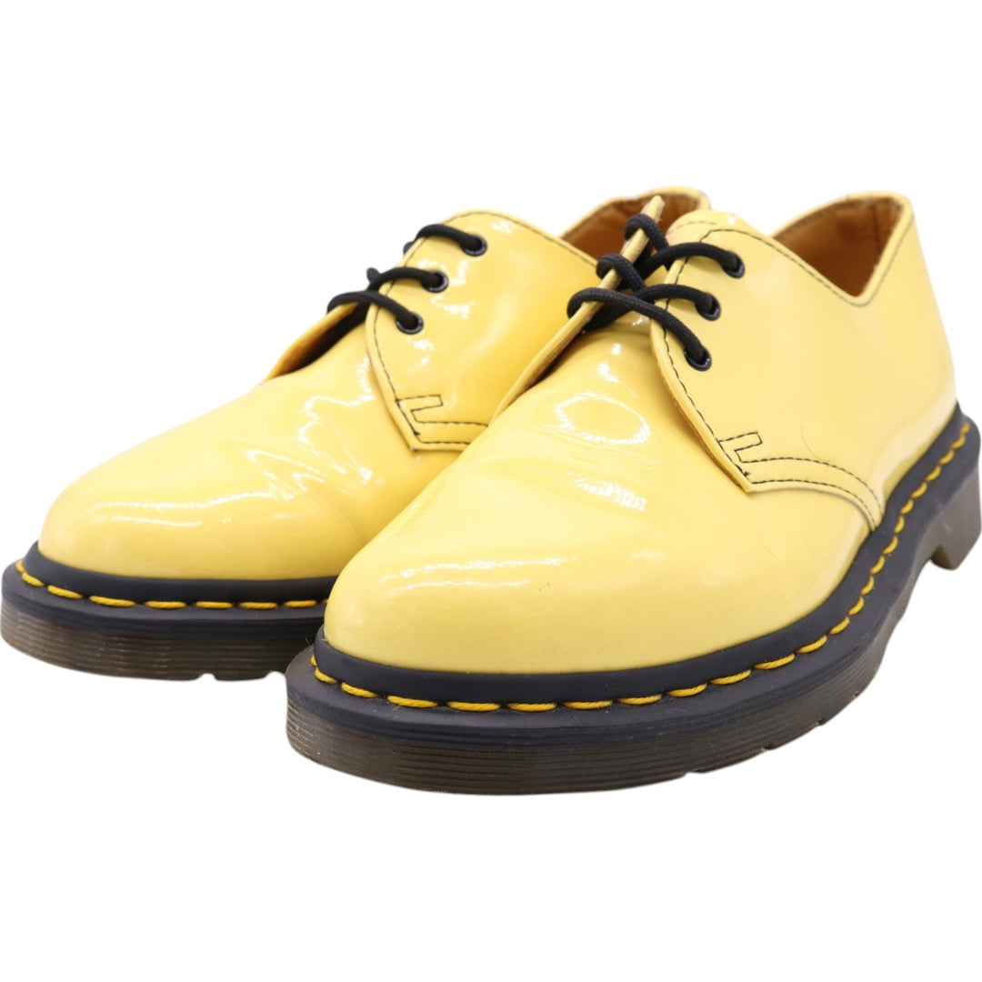 Dr. Martens 3-hole shoes 5 Women's 24.0cm genuine leather yellow type Vintage Second Hand