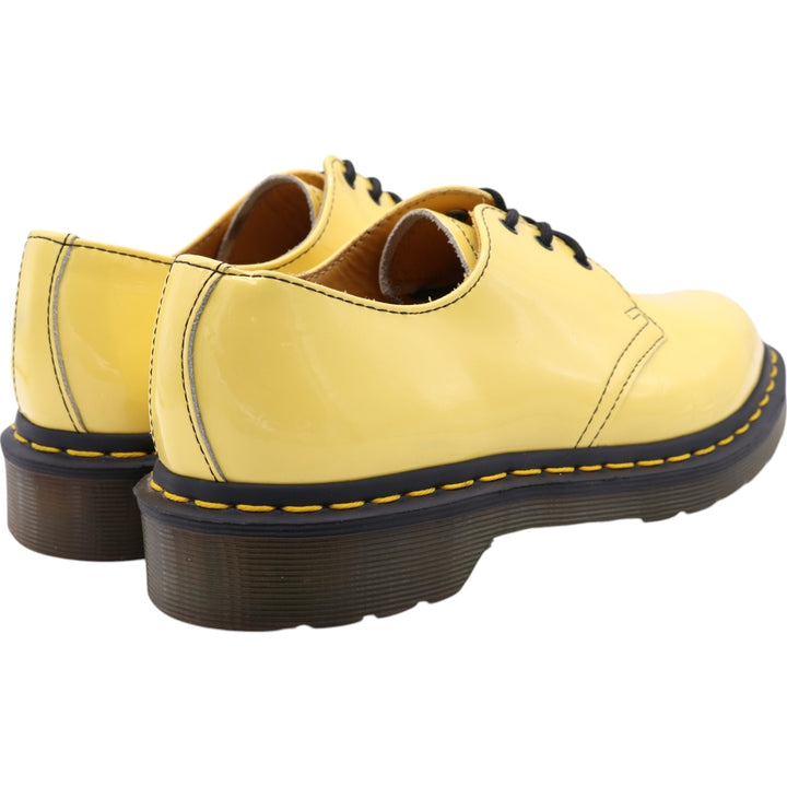 Dr. Martens 3-hole shoes 5 Women's 24.0cm genuine leather yellow type Vintage Second Hand
