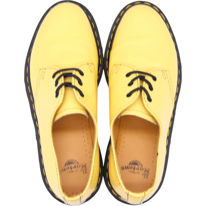 Dr. Martens 3-hole shoes 5 Women's 24.0cm genuine leather yellow type Vintage Second Hand